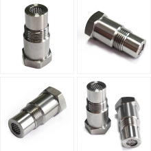 CNC machined stainless steel auto oxygen sensor parts
